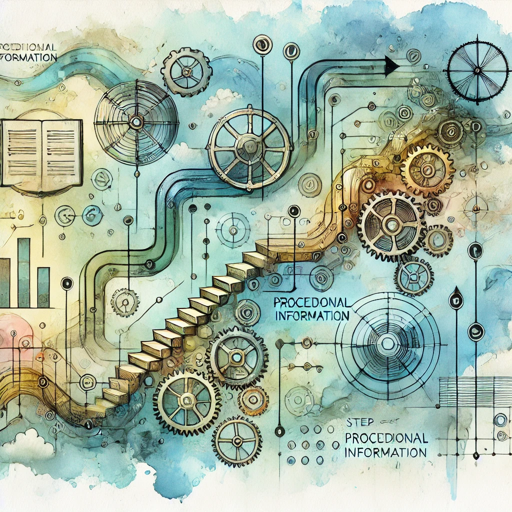 diseño de información procedimental